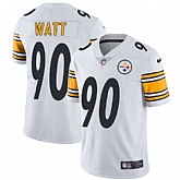 Nike Pittsburgh Steelers #90 T. J. Watt White NFL Vapor Untouchable Limited Jersey,baseball caps,new era cap wholesale,wholesale hats